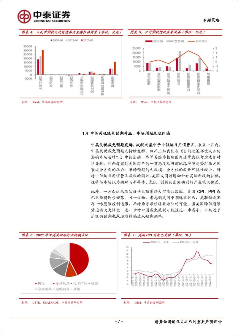 《专题策略：7月底政治局会议与中美经贸前瞻-20220723-中泰证券-16页》 - 第8页预览图