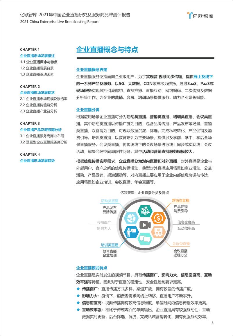 《2021年中国企业直播行业研究及服务商品牌测评报告-亿欧智库-2021.7-47页》 - 第6页预览图