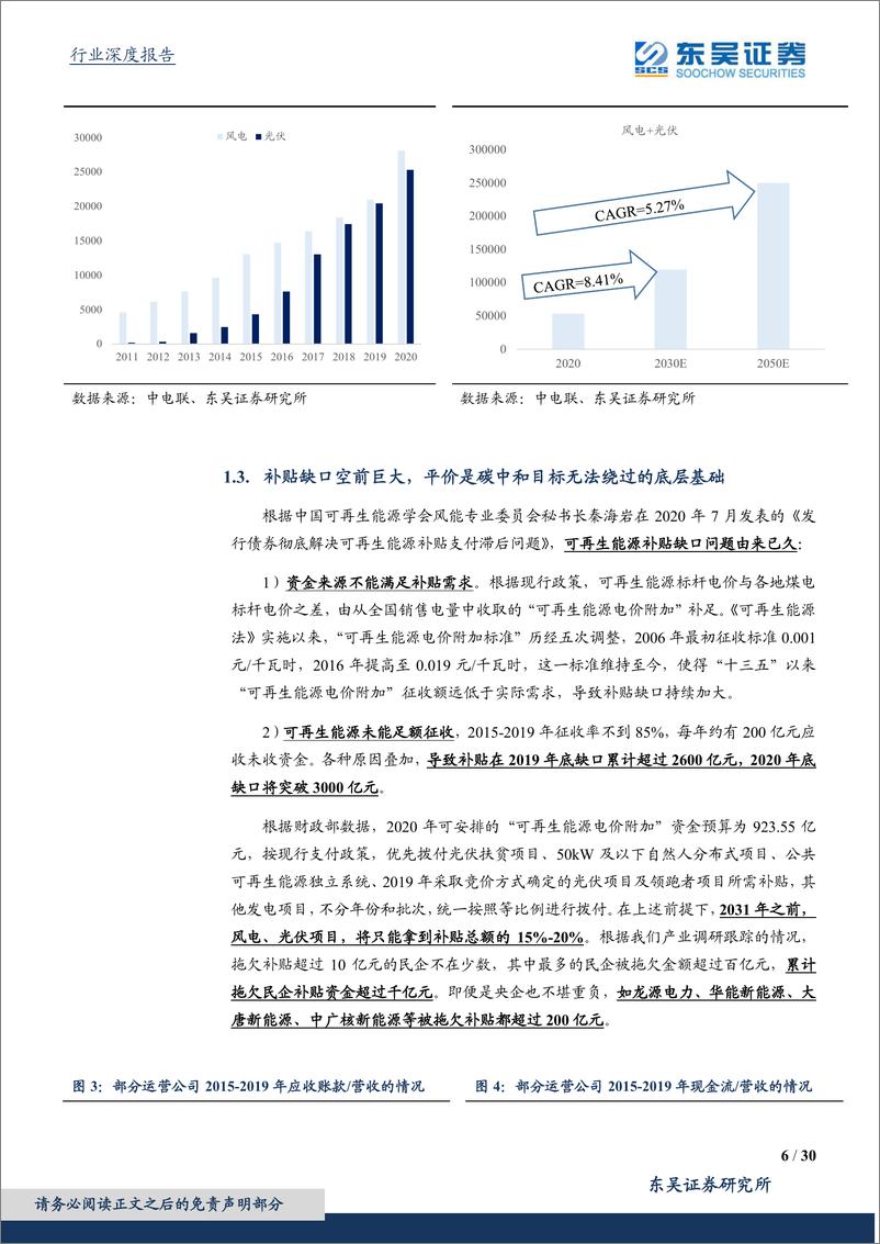 《公用事业行业深度报告：碳中和视角下的现代能源体系构建与推演，风光实现真正意义平价依然任重道远-20210221-东吴证券-30页》 - 第6页预览图