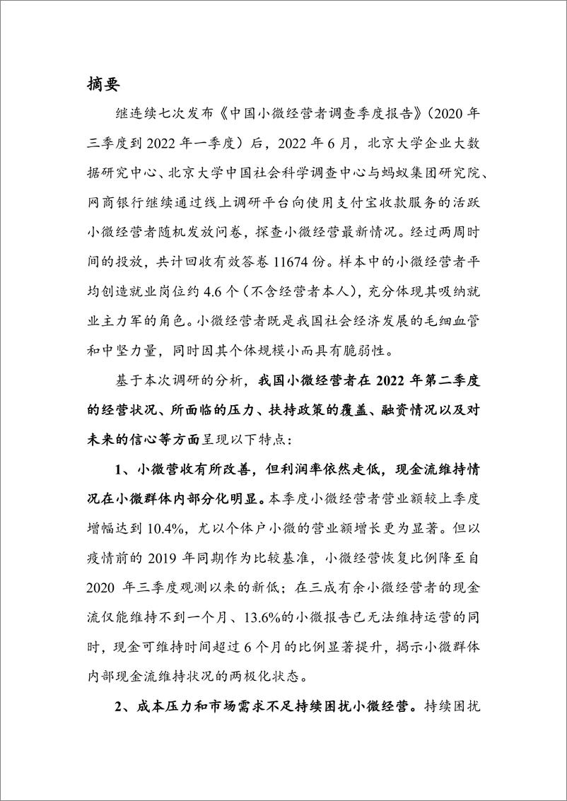 《中国小微企业调查报告.pdf（北京大学）-51页》 - 第4页预览图