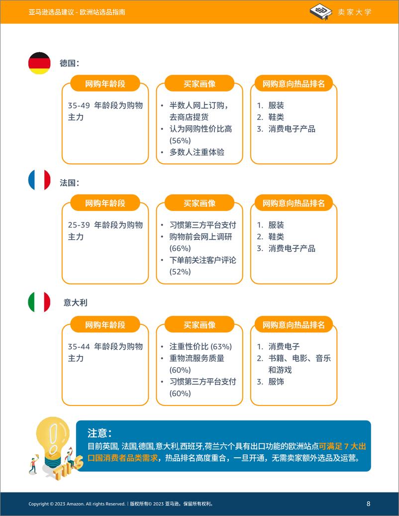 《亚马逊欧洲站选品指南》 - 第8页预览图