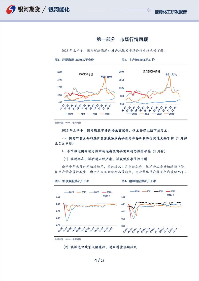 《能源化煤炭2023年半年报：漫漫寻底路-20230628-银河期货-27页》 - 第5页预览图