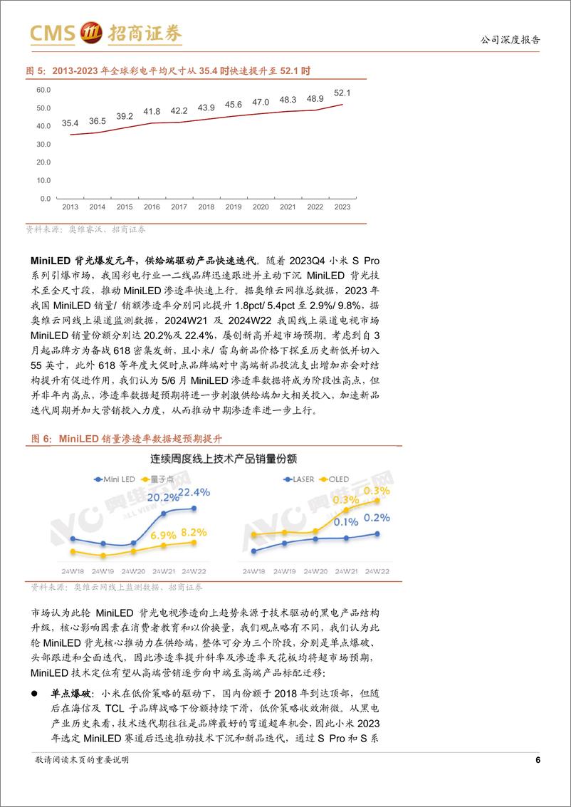 《海信视像(600060)海信系深度之四：中国第一，不止于全球第二-240708-招商证券-22页》 - 第6页预览图