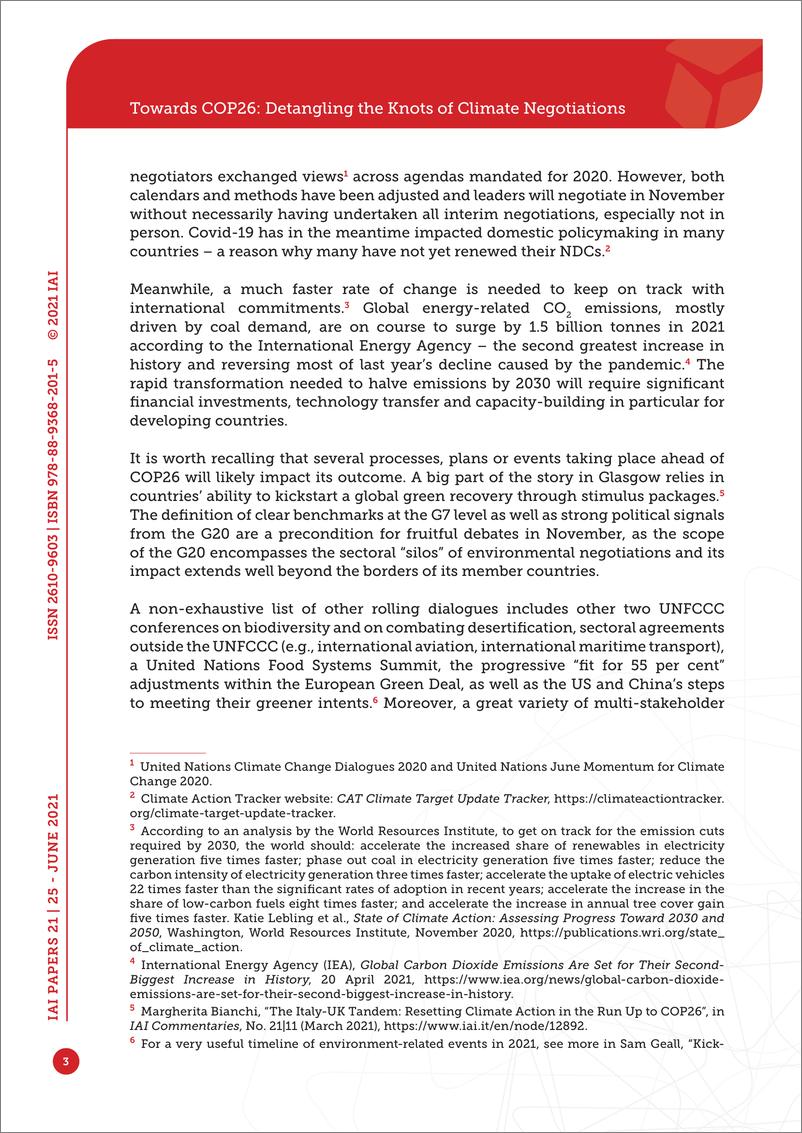 《国际事务研究院-迈向COP26：解开气候谈判的结（英文）-2021.6-23页》 - 第3页预览图