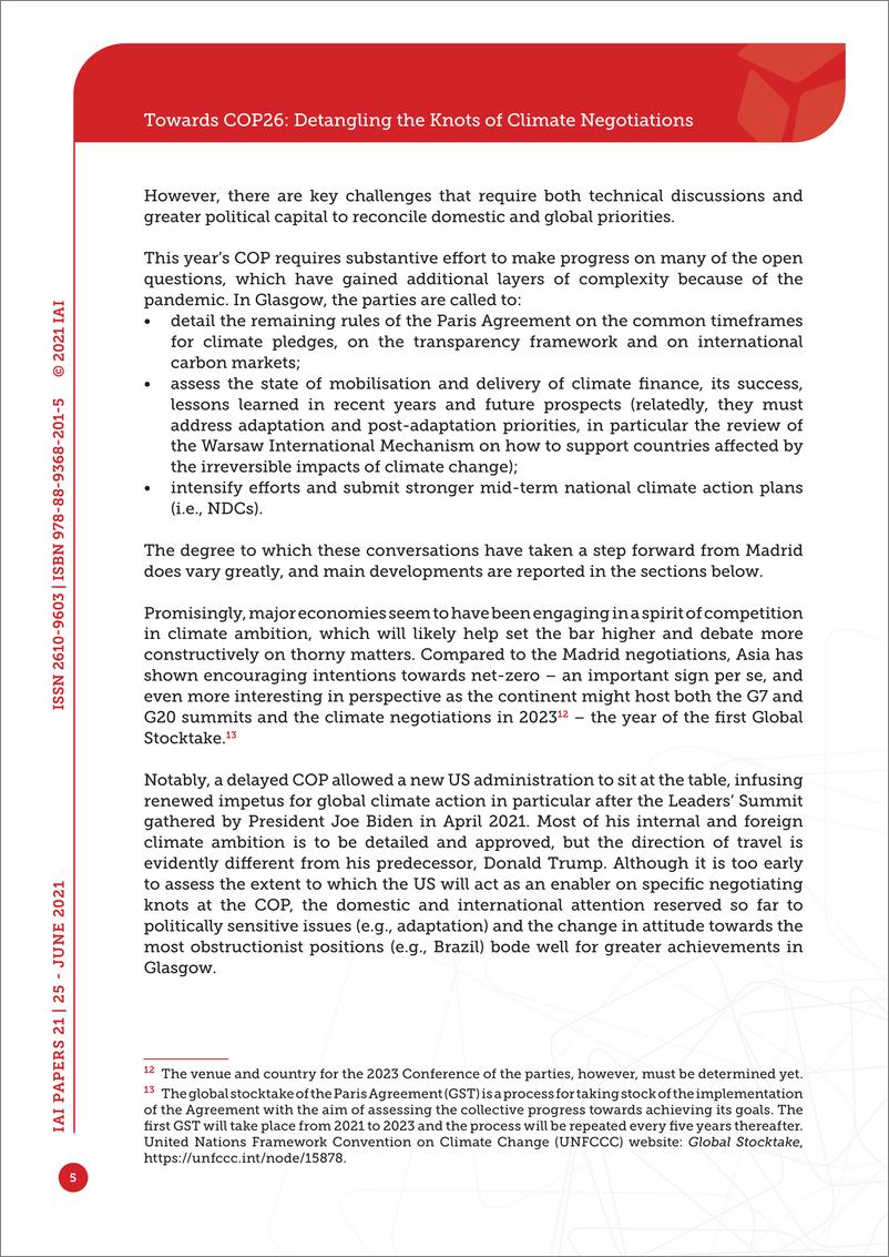 《国际事务研究院-迈向COP26：解开气候谈判的结（英文）-2021.6-23页》 - 第6页预览图