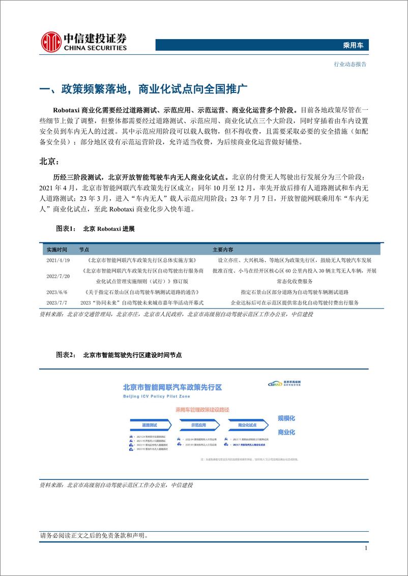 《乘用车行业：Robotaxi逐步商业化，助推智驾产业链发展-20230730-中信建投-20页》 - 第4页预览图