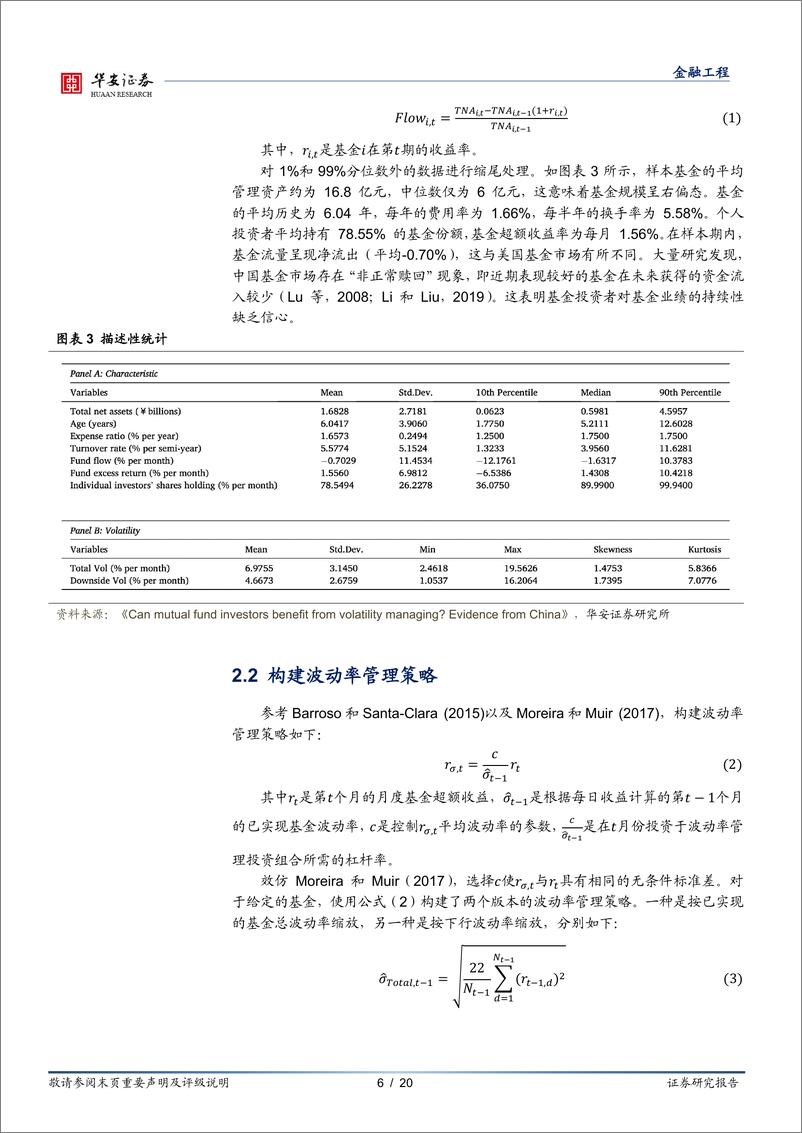 《“学海拾珠”系列之一百八十：基金投资者能否从波动率管理中获益？-20240228-华安证券-20页》 - 第6页预览图