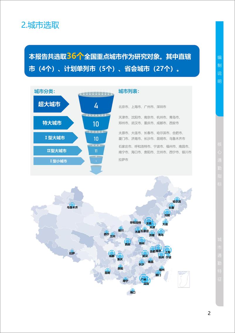 《2020年度全国主要城市通勤监测报告》 - 第6页预览图