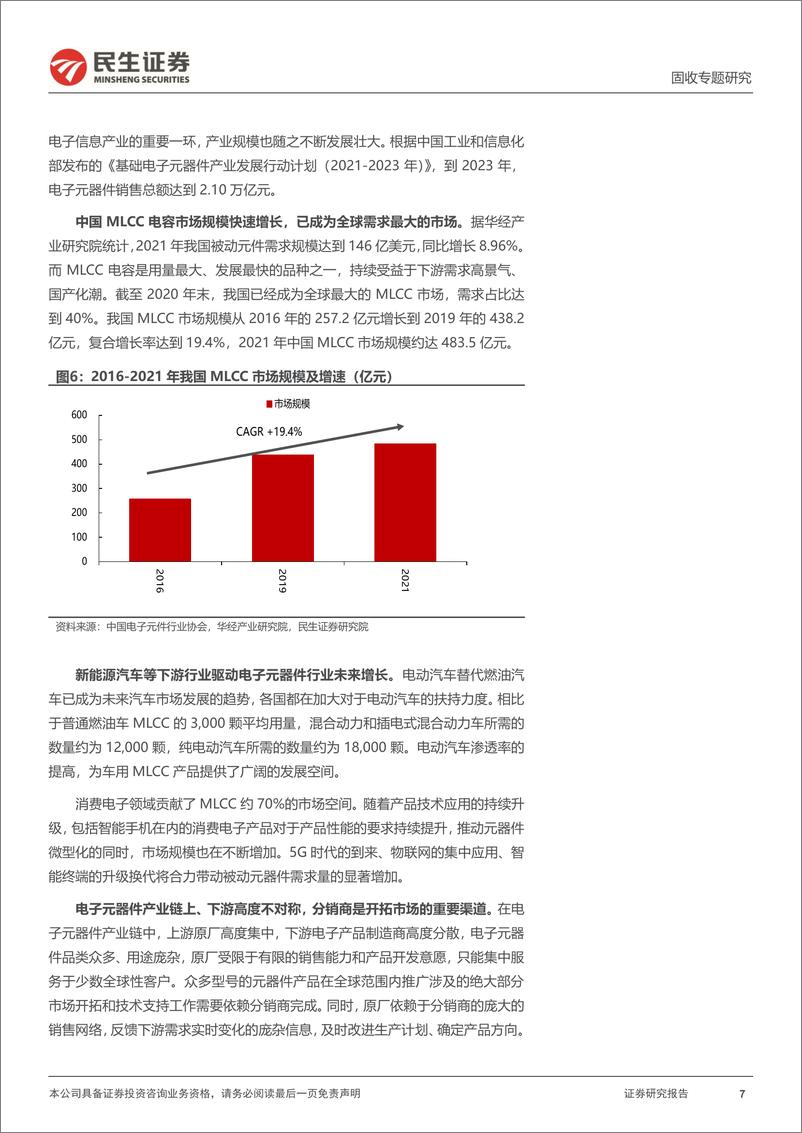 《可转债打新系列：商络转债，国内领先的被动元器件分销商-20221117-民生证券-15页》 - 第8页预览图