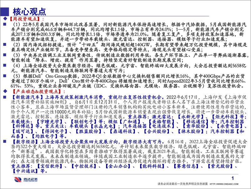 《通信行业·产业追踪：智能汽车、海缆景气度持续提升，优质标的核心受益-20220619-信达证券-36页》 - 第3页预览图