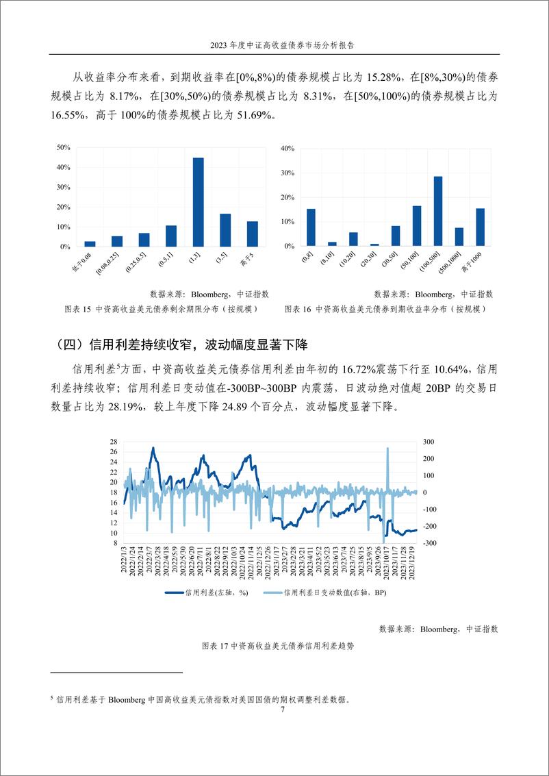 《2023年度中证高收益债券市场分析报告-15页》 - 第8页预览图