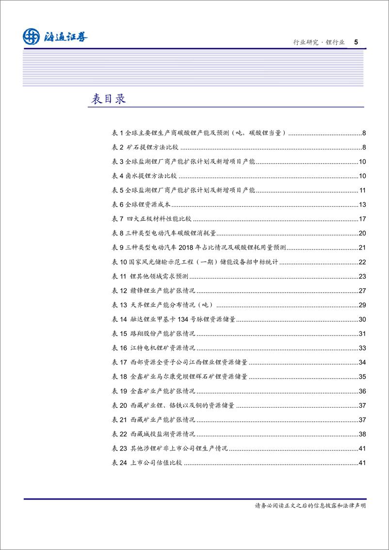 《海通证券-锂行业深度报告：千锂马-需求为鞍,技术做缰》 - 第6页预览图