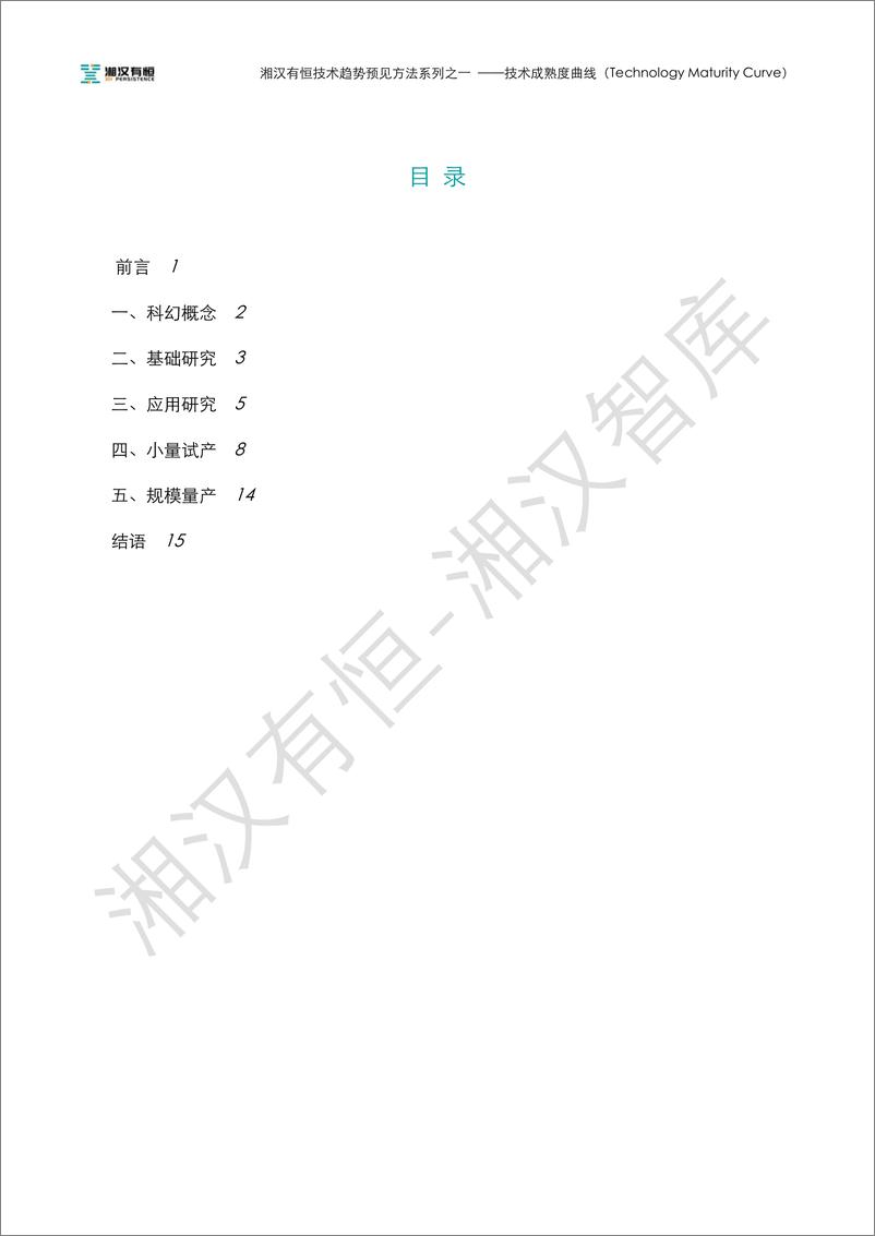 《湘汉有恒技术趋势预见方法系列之一：技术成熟度曲线-19页》 - 第2页预览图