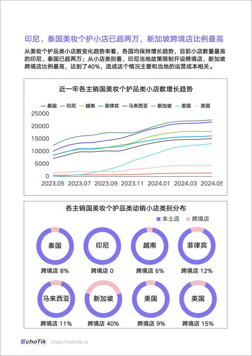 《【EchoTik】TikTok Shop全球美妆个护行业市场分析报告_2023-2024上半年_》 - 第8页预览图