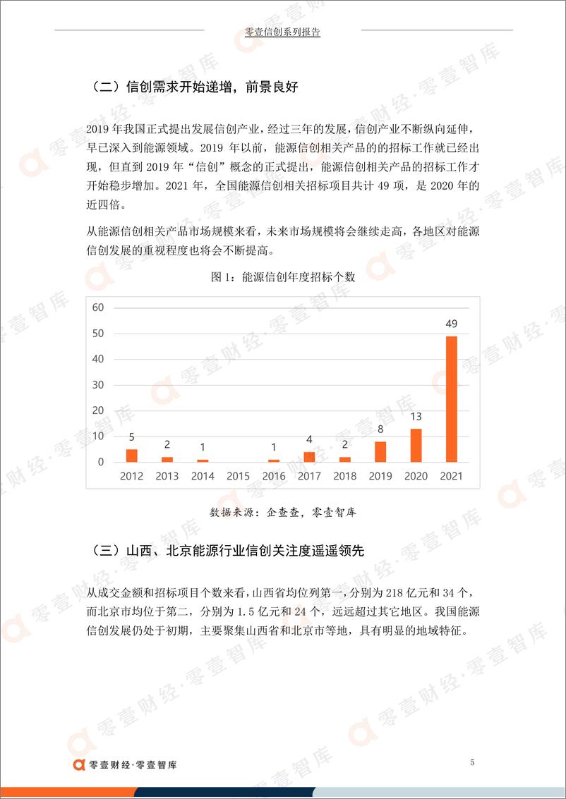 《中国能源行业信创建设偏好报告(2021)-零壹智库-20220512-13页》 - 第7页预览图