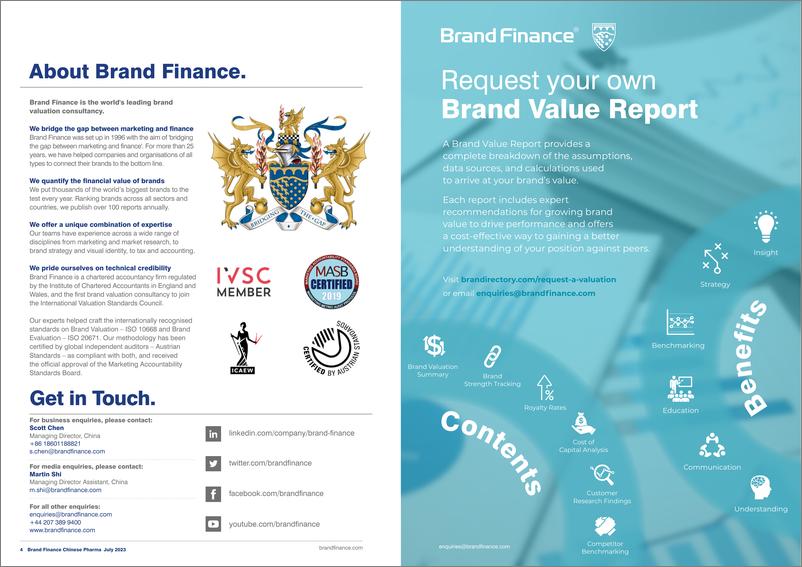 《2023年中国医药榜单（英文版）-Brand Finance》 - 第3页预览图