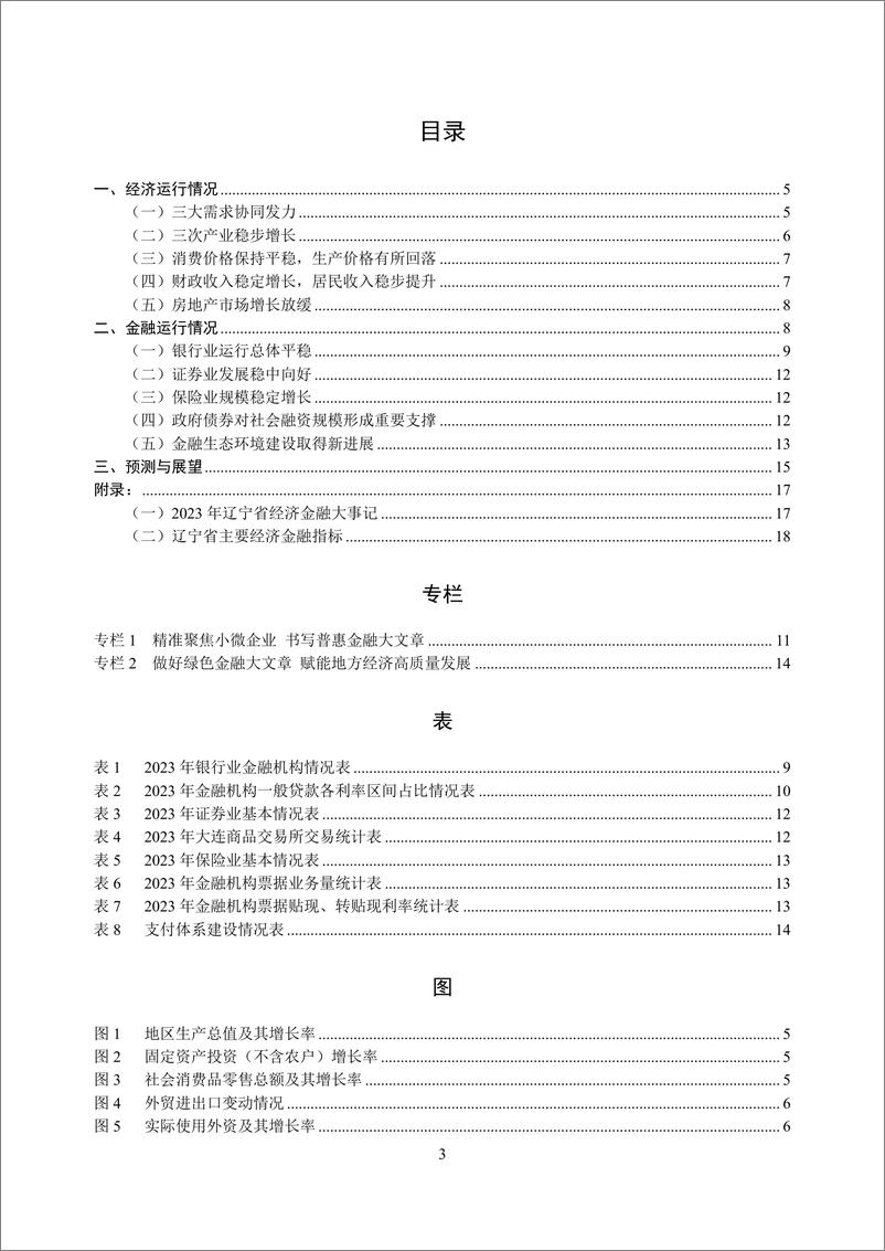 《辽宁省金融运行报告_2024_》 - 第3页预览图