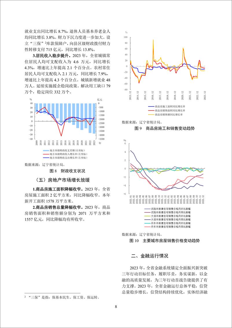 《辽宁省金融运行报告_2024_》 - 第8页预览图