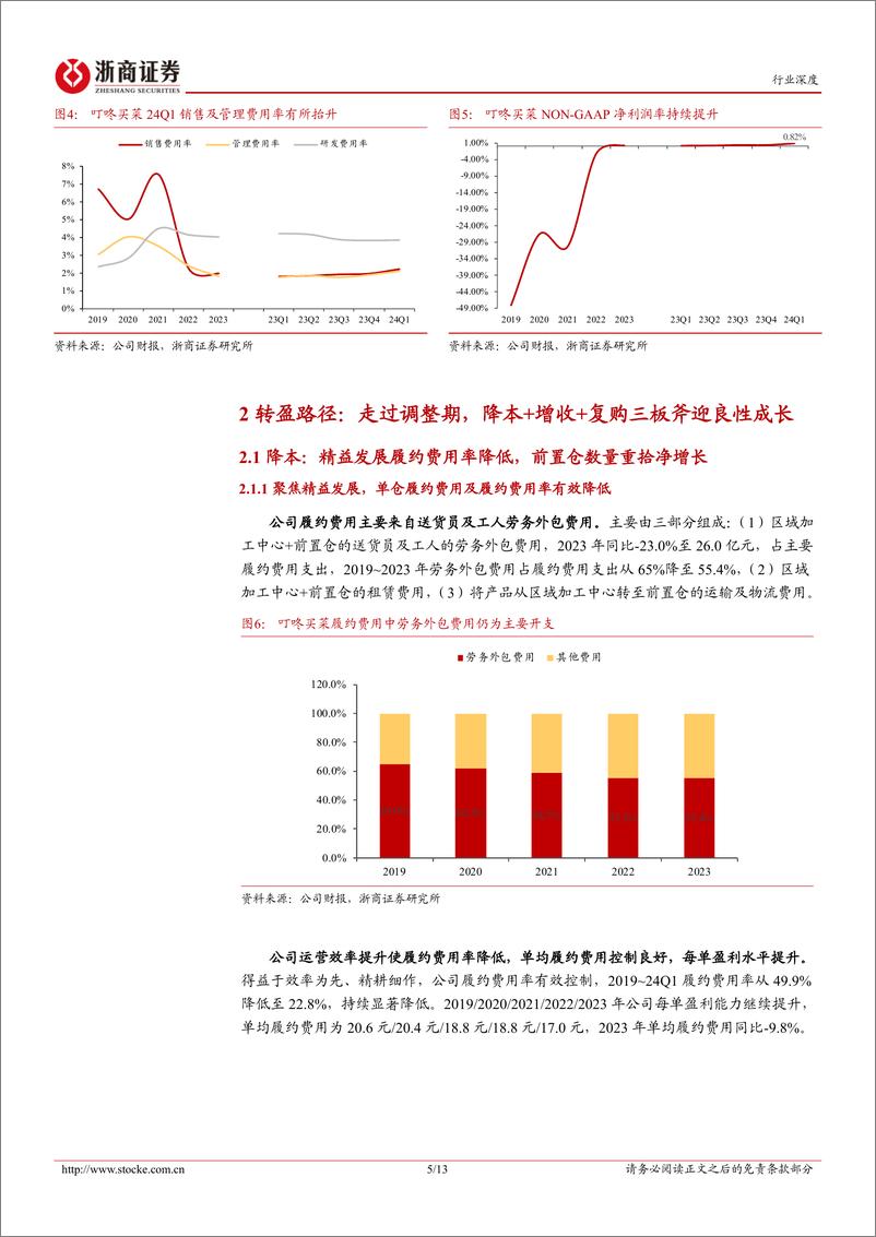 《互联网电商行业深度报告-叮咚买菜：精耕细作迎高质量增长-240626-浙商证券-13页》 - 第5页预览图