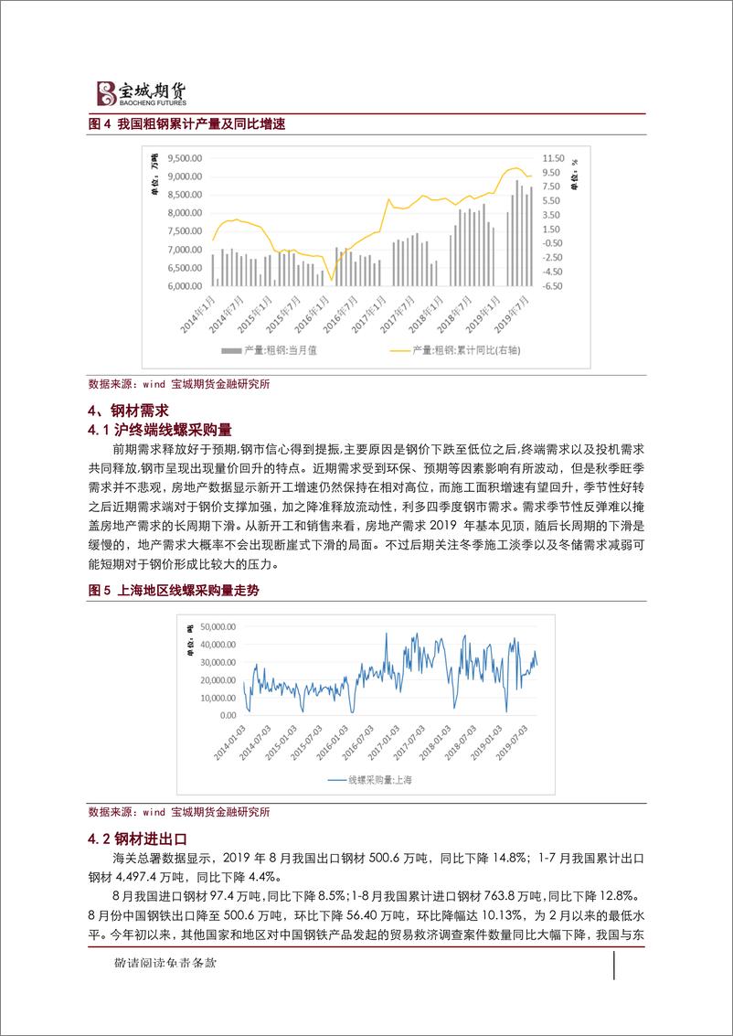 《供需面难乐观，煤焦钢易承压-20190925-宝城期货-20页》 - 第5页预览图