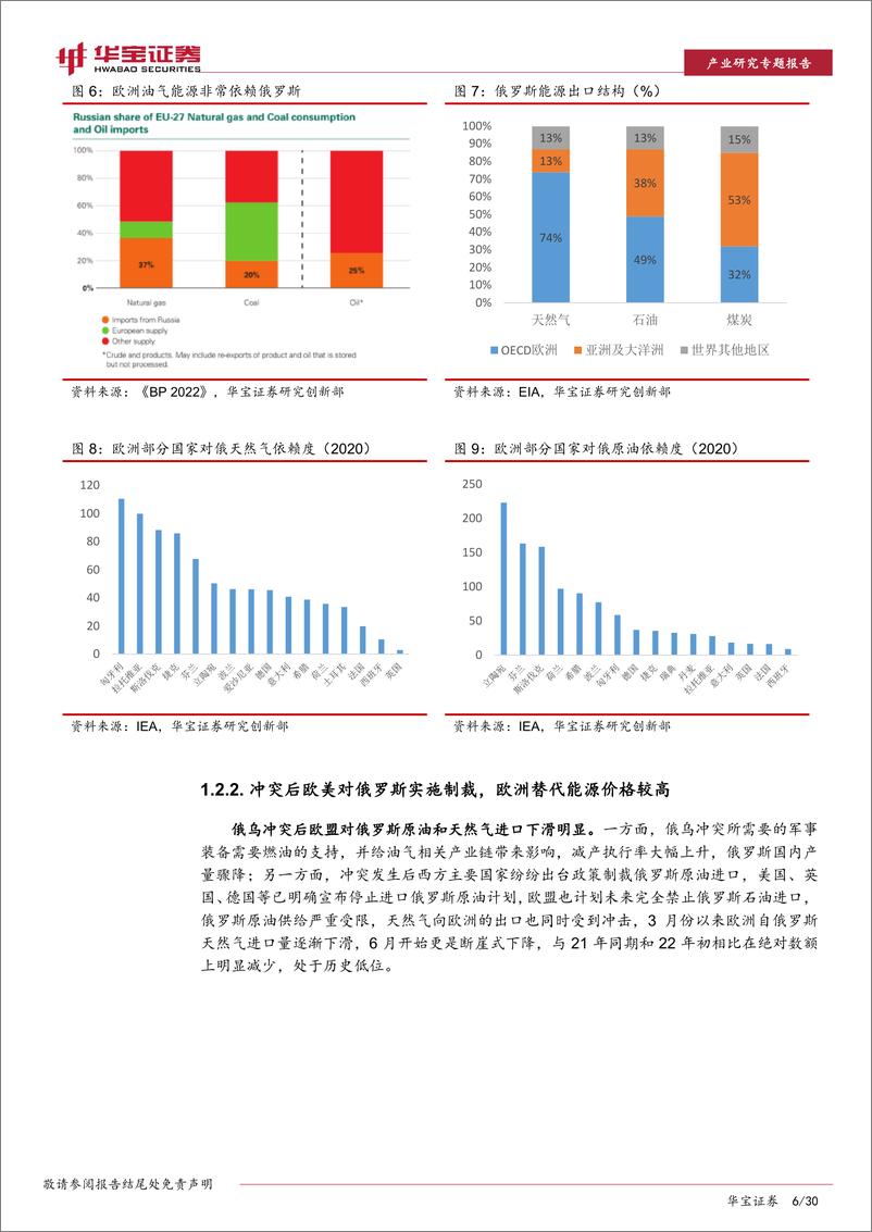 《新能源行业海外市场专题报告：俄乌冲突加剧欧洲能源转型，看好光储热高边际增量-20221014-华宝证券-30页》 - 第7页预览图