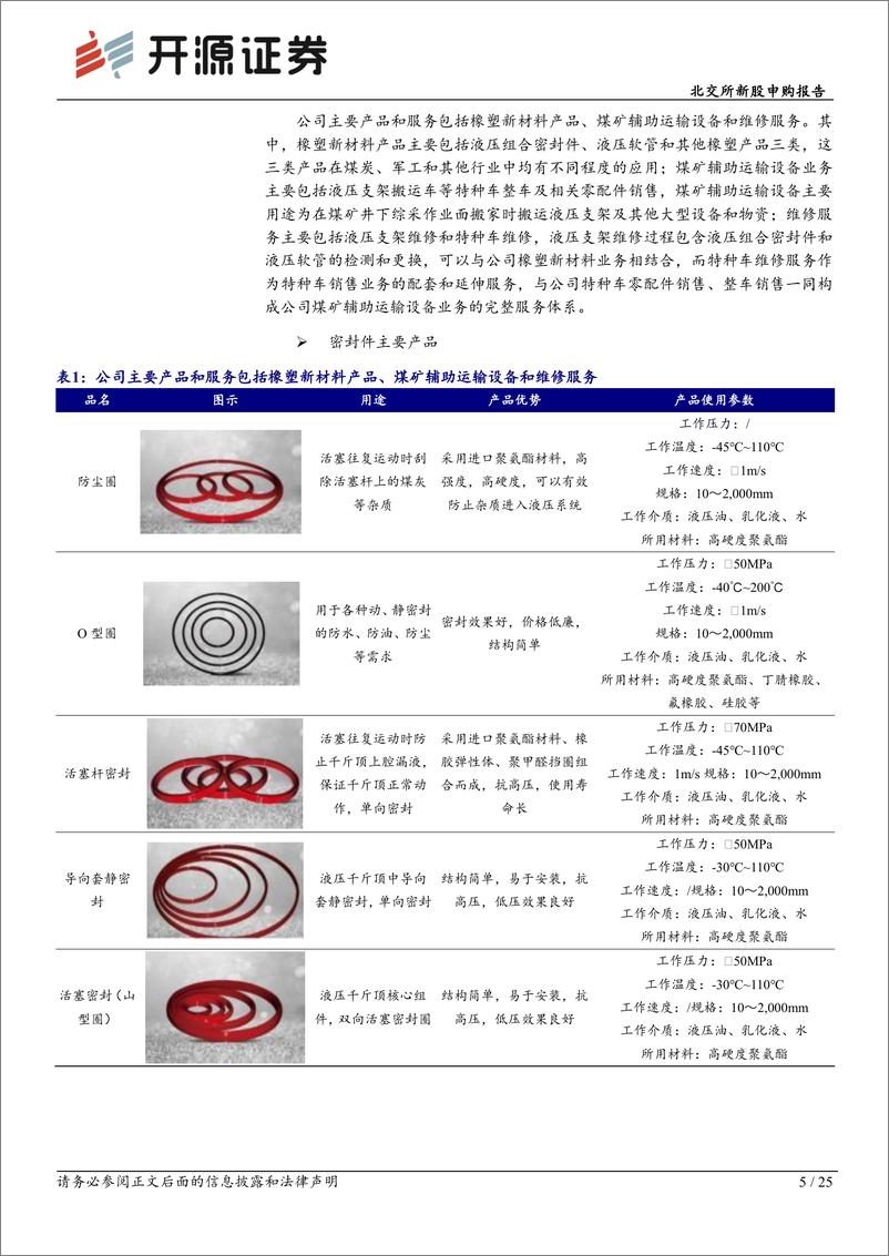 《科隆新材(920098)北交所新股申购报告：橡塑新材料“小巨人”，主要客户为煤炭行业龙头企业-241125-开源证券-25页》 - 第5页预览图