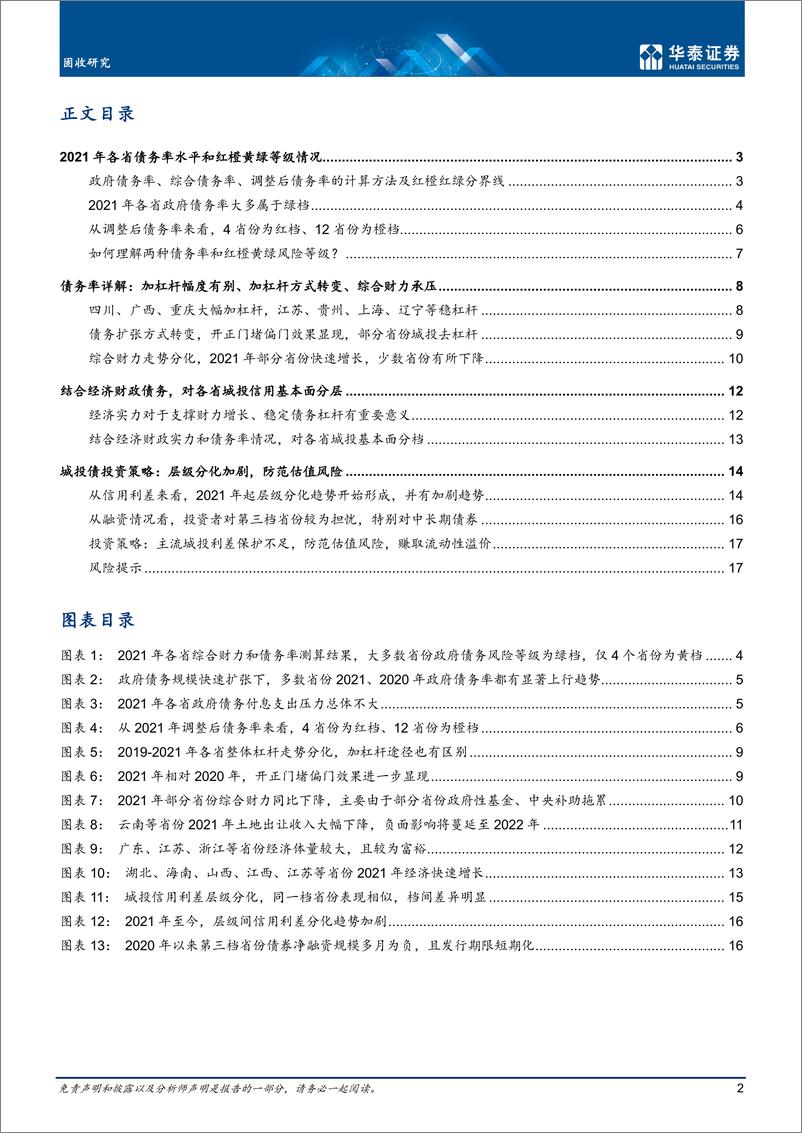 《固收深度研究：从省级经济财政债务数据看城投分化-20220512-华泰证券-20页》 - 第3页预览图