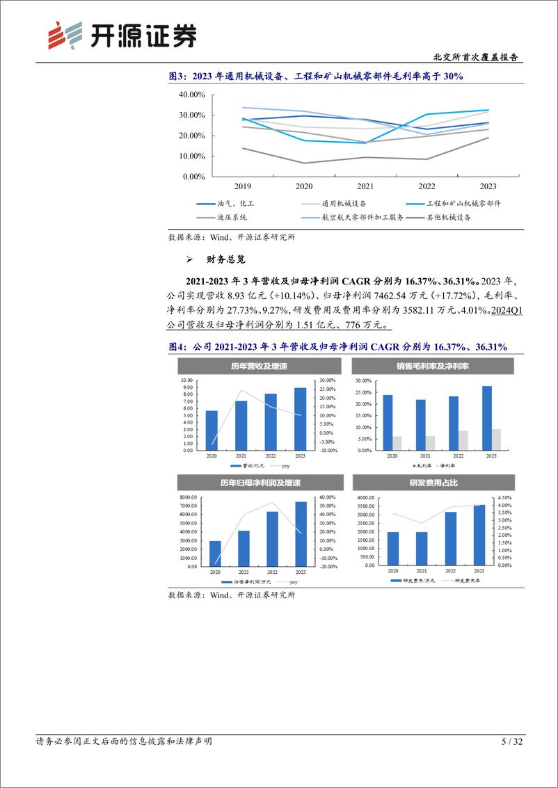 《优机股份(833943)北交所首次覆盖报告：深化“自主生产%2b协同制造”柔性模式，打造机械零部件平台化公司-240618-开源证券-32页》 - 第5页预览图