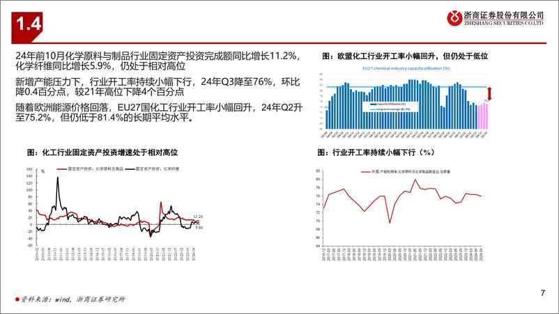 《基础化工行业2025年度策略：内需复苏，精彩纷呈-241128-浙商证券-55页》 - 第7页预览图