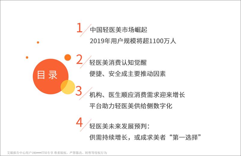 《艾媒-2019年中国轻医美消费趋势研究报告-2019.11-36页》 - 第5页预览图