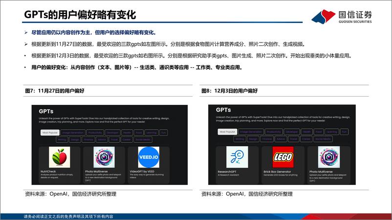 《2023-12-03-信息技术-计算机·人工智能：GPTs更新（二）：视频应用凸起-国信证券》 - 第8页预览图