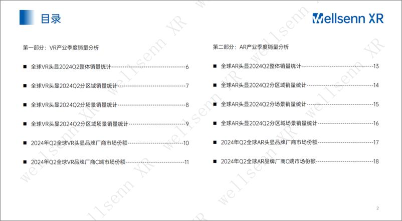 《Wellsenn XR季度跟踪报告-2024Q2_免费版_》 - 第2页预览图