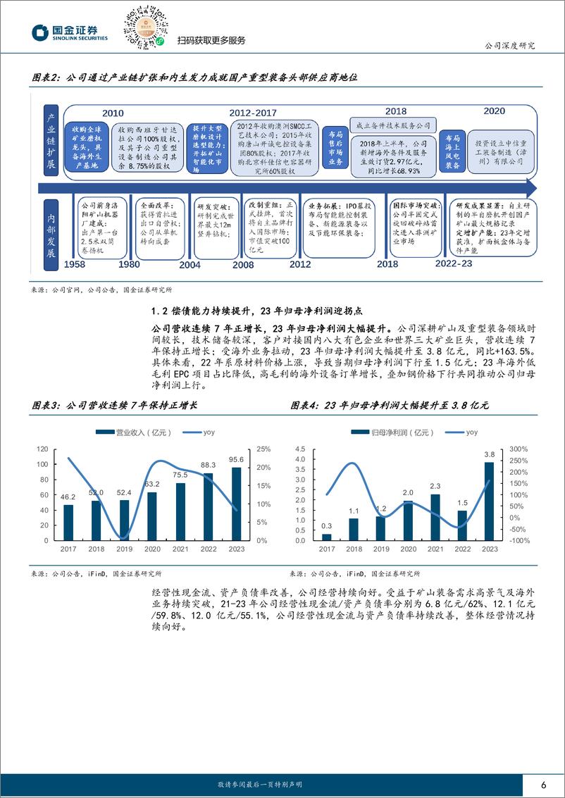 《国金证券-中信重工-601608-国产矿山磨机龙头，海外业务持续发力》 - 第6页预览图