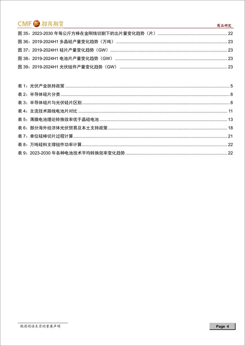 《招商期货-招期新能源多晶硅系列专题研究二_多晶硅产业链下游各环节解析》 - 第4页预览图