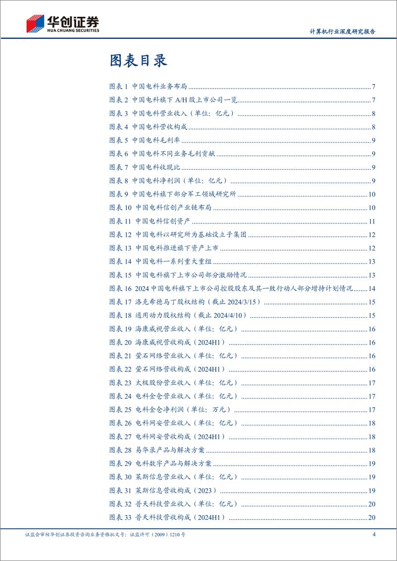 《计算机行业深度研究报告_中国电科_科技引领我国军信产业发展》 - 第4页预览图