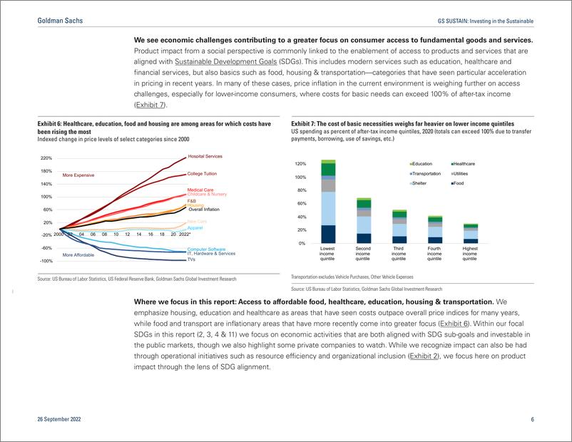 《GS SUSTAI Investing in the Sustainable Development Goal Social Capita How business can drive impact through affordability (1)》 - 第7页预览图