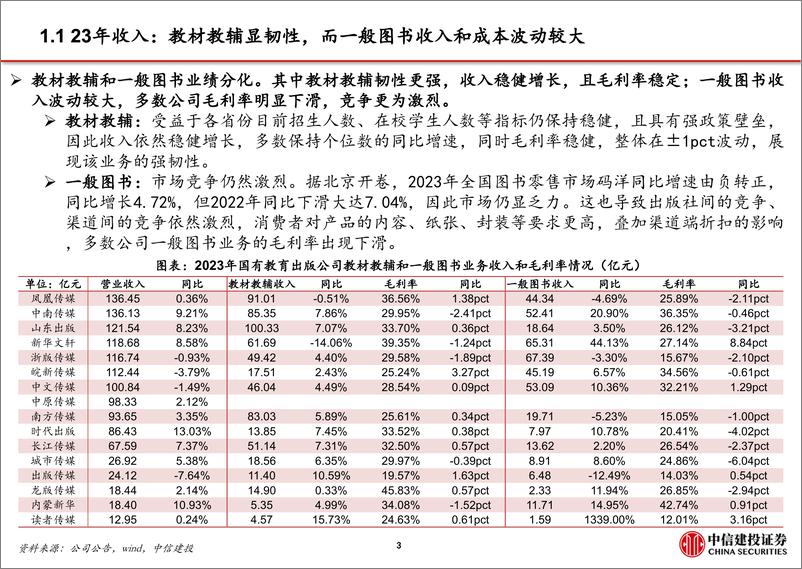 《出版行业财报梳理和回顾：主营业绩稳健，分红稳步提升-240507-中信建投-25页》 - 第4页预览图