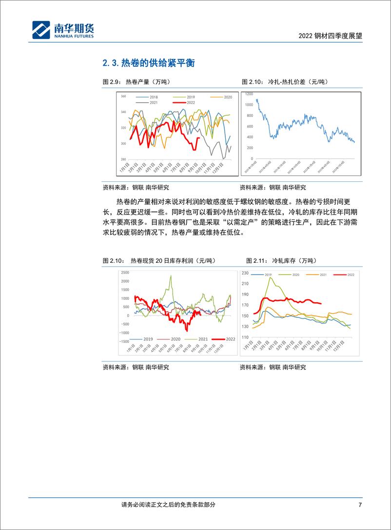 《2022四季度螺纹热卷展望：矛盾积累中，钢价先涨后跌-20220930-南华期货-17页》 - 第8页预览图