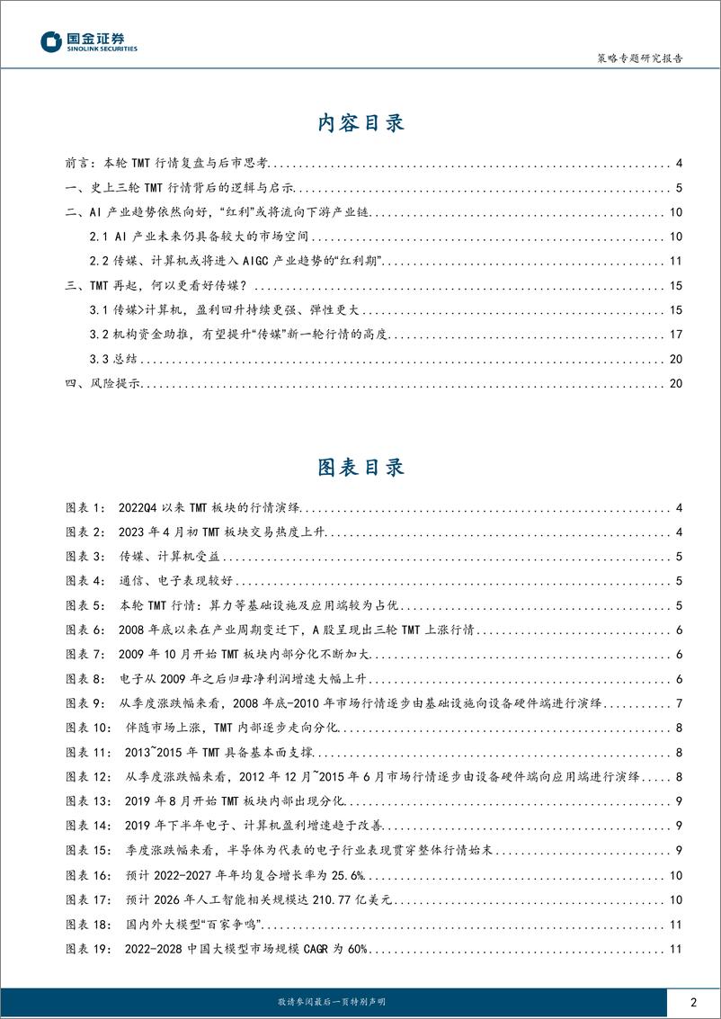 《AI产业“红利”或向下游转移，TMT如何布局？-20230908-国金证券-21页》 - 第3页预览图