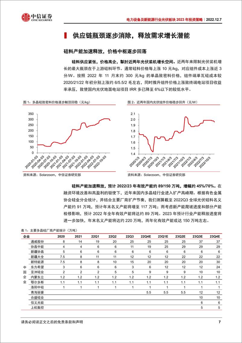 《电力设备及新能源行业光伏板块2023年投资策略：景气相随，拔萃鼎新-20221207-中信证券-50页》 - 第8页预览图