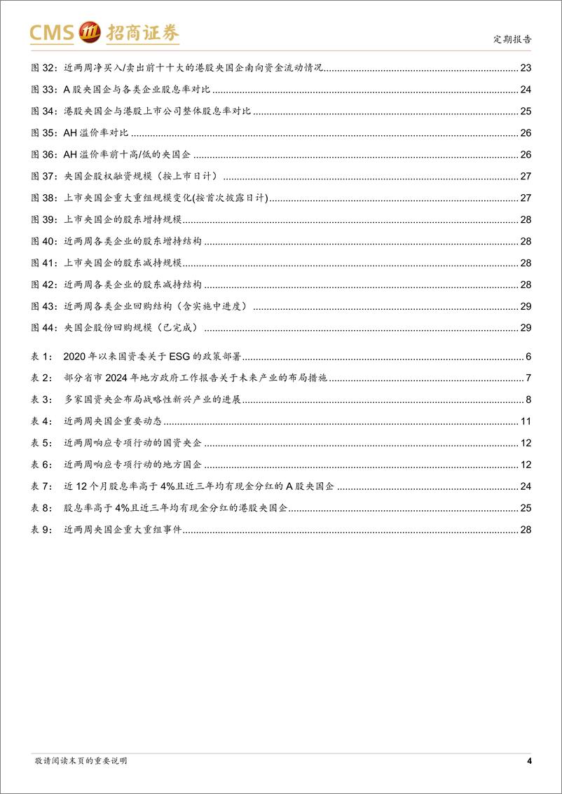 《央国企动态双周报：健全国企功能价值评价体系，央地齐力布局新产业-240610-招商证券-30页》 - 第4页预览图