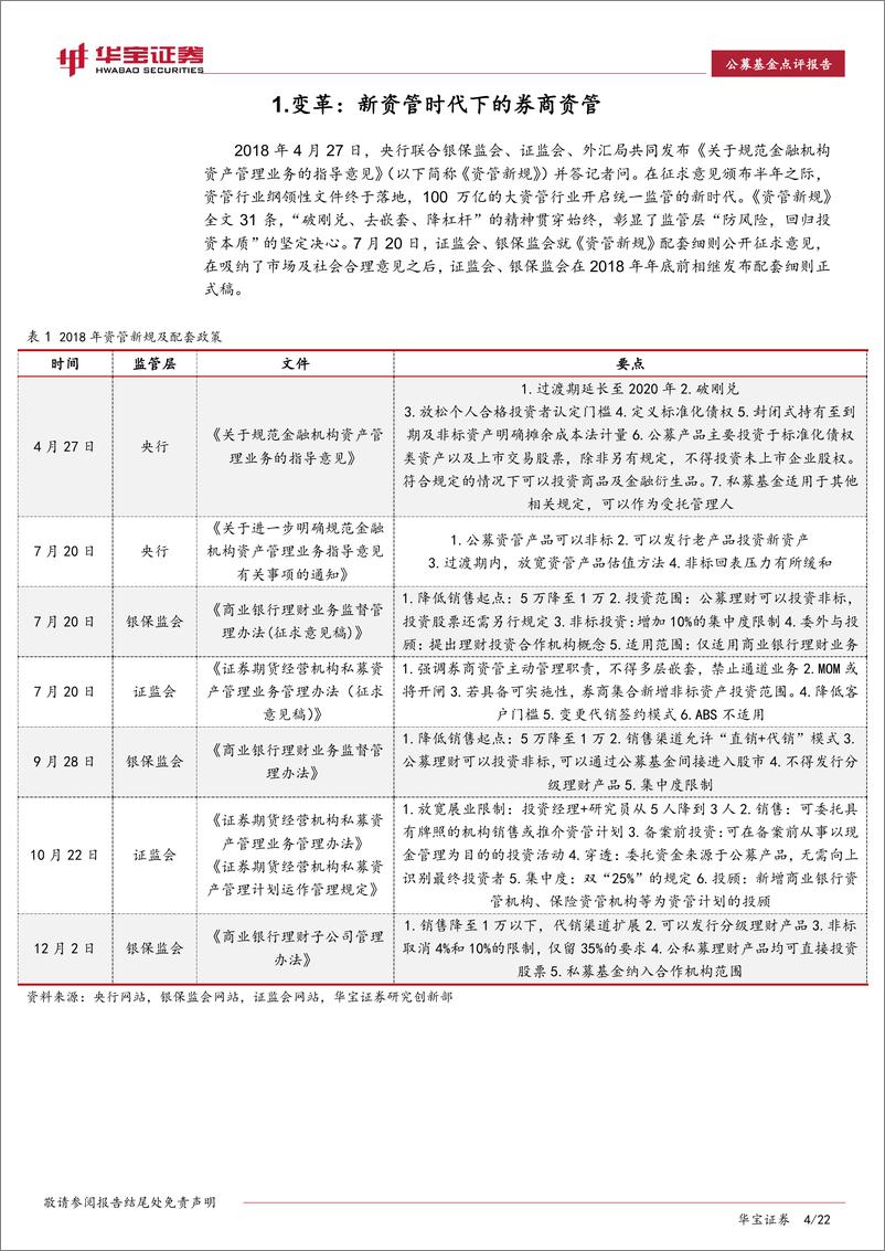 《券商资管年度报告：秣马厉兵，静待突围-20190418-华宝证券-22页》 - 第5页预览图