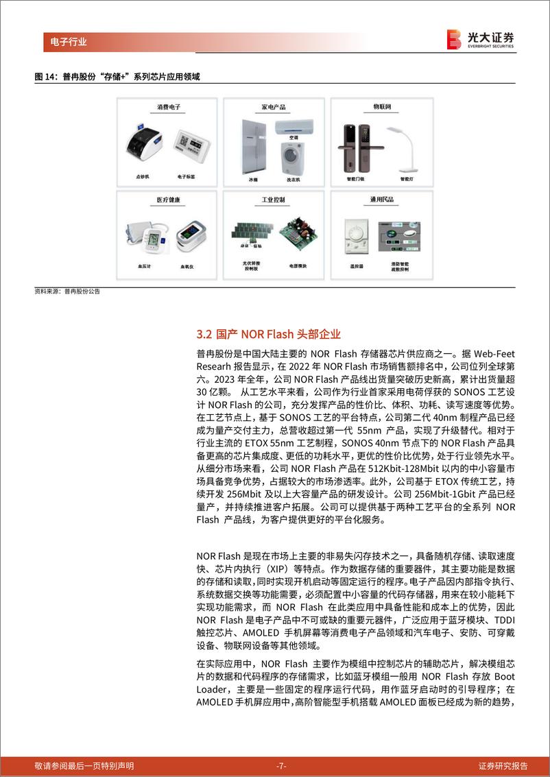 《AI行业跟踪报告之第46期：普冉股份深度受益于AI智能硬件高速成长和利基型存储周期向上趋势-241217-光大证券-11页》 - 第7页预览图