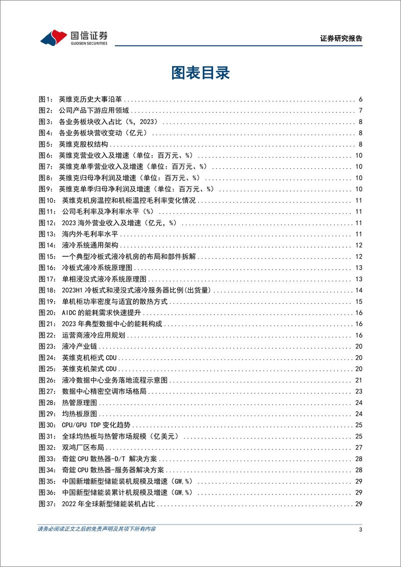 《国信证券-英维克-002837-温控龙头，AI液冷时代迎新机遇》 - 第3页预览图