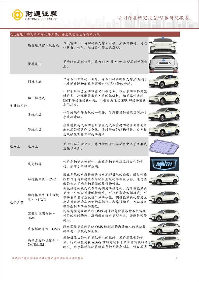 《敏实集团(0425.HK)公司深度研究报告：深耕零部件行业三十载，全球领先外饰供应商-241023-财通证券-29页》 - 第7页预览图