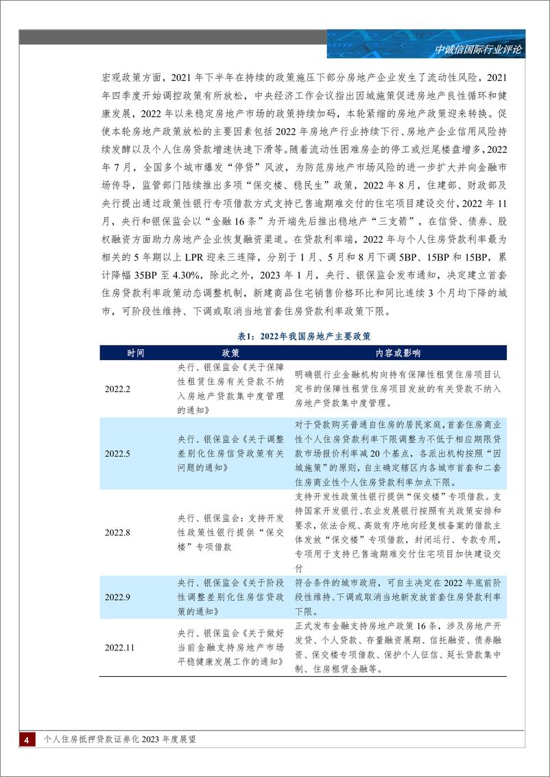 《中诚信-个人住房抵押贷款证券化2023年展望-15页》 - 第5页预览图