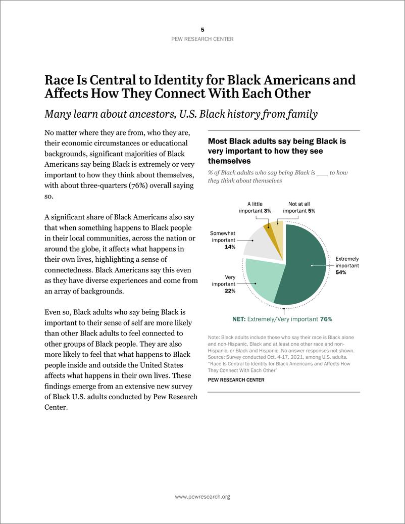 《皮尤-种族是美国黑人身份认同的核心，并影响他们之间的联系（英）-2022.4-89页》 - 第7页预览图