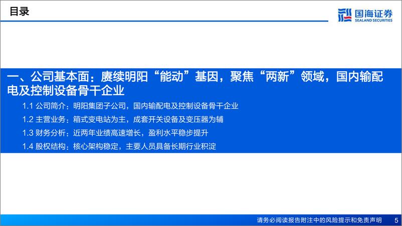 《深度报告-20240201-国海证券-明阳电气-301291.SZ-公司报赓续明能基聚两海上产品贡献新增长402mb》 - 第5页预览图