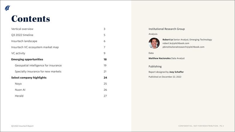 《PitchBook-2022年三季度保险技术报告（英）-2022.12-10页》 - 第3页预览图