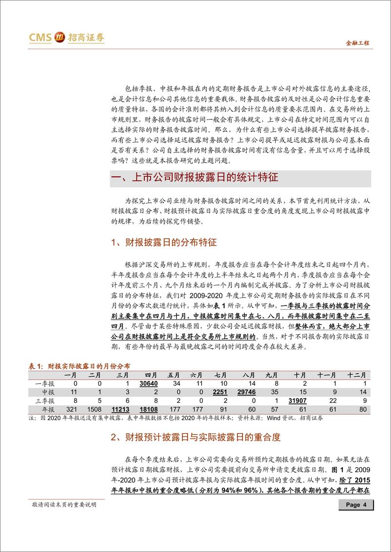 《“青出于蓝”系列研究之三：基于上市公司财报披露日的选股策略研究-20210310-招商证券-26页》 - 第5页预览图